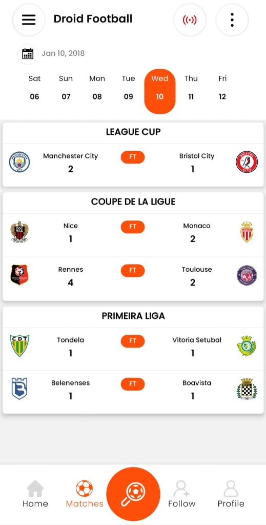 Global League Coverage